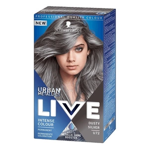 Live Urban Metallic farba do włosów U72 Dusty Silver