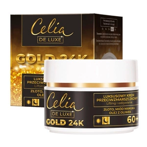 De Luxe Gold 24K krem do twarzy na noc 60+ 50ml