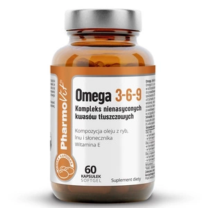 Omega 3-6-9 kompleks nienasyconych kwasów tłuszczowych suplement diety 60 kapsułek