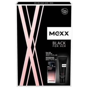 Black For Her zestaw woda toaletowa spray 30ml + żel pod prysznic 50ml