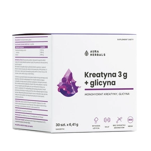 Kreatyna 3g + Glicyna saszetki 30x6,41g
