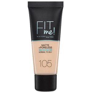 Fit Me Matte & Poreless Foundation matujący podkład do twarzy 105 Natural Ivory 30ml