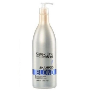 Stapiz Sleek Line Blond Shampoo szampon do włosów blond zapewniający platynowy odcień 1000ml