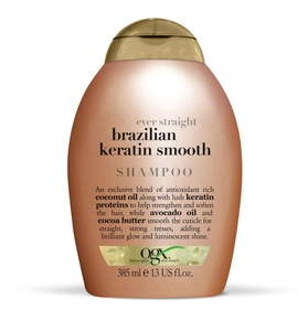 Ever Straightening + Brazilian Keratin Smooth Shampoo szampon wygładzający z brazylijską keratyną 385ml