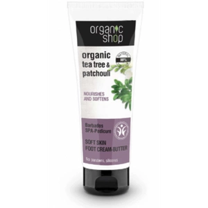 Organic Tea Tree &amp; Patchouli Foot Cream-Butter kremowe masło do stóp 75ml