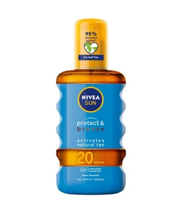 Sun Protect & Bronze olejek do opalania w sprayu aktywujący naturalną opaleniznę SPF20 200ml