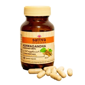 Ashwagandha suplement diety 60 kapsułek