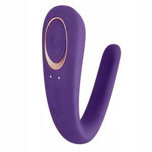 Partner Massage wibrator dla par Purple