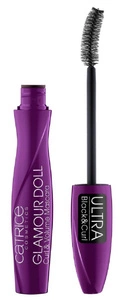 Glam &amp; Doll Curl &amp; Volume Mascara pogrubiająco-podkręcający tusz do rzęs Ultra Black 10ml