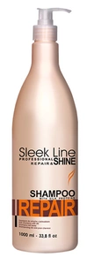 Stapiz Sleek Line Repair Shampoo szampon z jedwabiem do włosów zniszczonych 1000ml