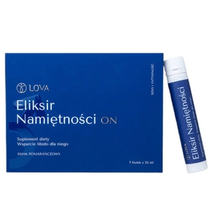 Eliksir Namiętności On suplement diety Truskawska 7 fiolek x 25ml