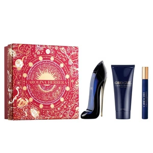 Good Girl zestaw woda perfumowana spray 80ml + woda perfumowana spray 10ml + balsam do ciała 100ml