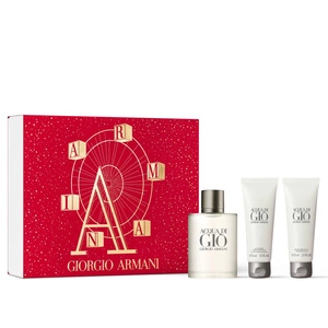 Acqua di Gio Pour Homme woda toaletowa spray 100ml + żel pod prysznic 75ml + balsam po goleniu 75ml
