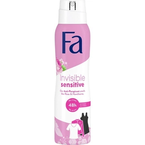 Invisible Sensitive 48h antyperspirant w sprayu o zapachu róży i głogu 150ml
