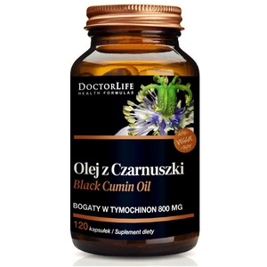 Black Cumin Oil olej z czarnuszki 1000mg suplement diety 100 kapsułek