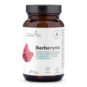 Berberyna 490 mg suplement diety 60 kapsułek