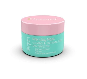 Nacomi Vegan Pink Clay Mask maska różowa oczyszczająco ściągająca 50ml