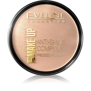 Art Make-Up Anti-Shine Complex Pressed Powder matujący puder mineralny z jedwabiem 34 Medium Beige 14g