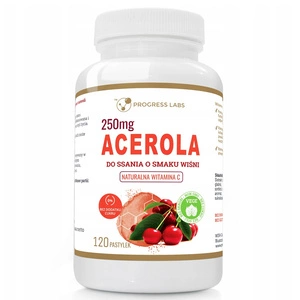 Acerola naturalna witamina C Wiśnia suplement diety 120 pastylek