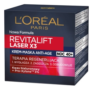 Revitalift Laser X3 krem anti-aging o potrójnym działaniu na noc 50ml