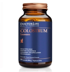 Colostrum Immunab bio-aktywne kolostrum 500mg suplement diety 120 kapsułek