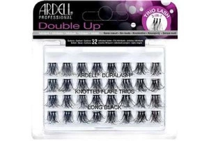 Double Up zestaw 32 kępek rzęs Long Black