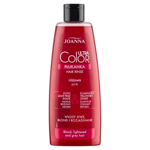 Joanna Ultra Color System Hair Rinse płukanka do włosów nadająca różowy odcień Różowa 150ml