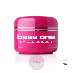 Base One Pink żel budujący do paznokci 50g