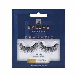 Dramatic Lashes sztuczne rzęsy z klejem efekt wypełnienia No. 157