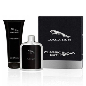Jaguar Classic Black zestaw woda toaletowa spray 100ml + żel pod prysznic 200ml