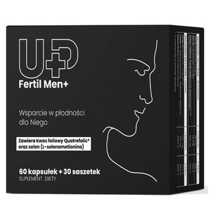 Fertil Men+ suplement diety 60 kapsułek + 30 saszetek