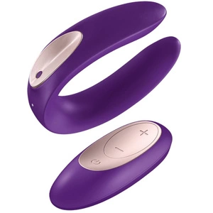 Partner Plus Remote Control stymulator dla par z pilotem Violet