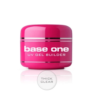 Base One Thick Clear bezbarwny żel budujący do paznokci 15g