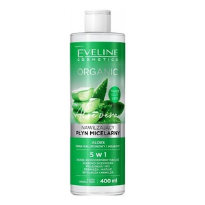 Organic nawilżający płyn micelarny do demakijażu z aloesem 400ml
