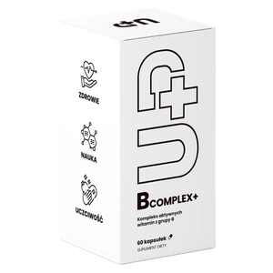 B Complex+ suplement diety 60 kapsułek