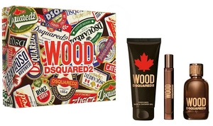 Wood Pour Homme zestaw woda toaletowa spray 100ml + miniatura wody toaletowej 10ml + żel pod prysznic 150ml