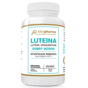 Lutein i Zeaxanthin Luteina Dobry Wzrok suplement diety 60 kapsułek miękkich
