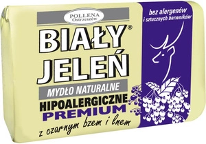 Hipoalergiczne mydło naturalne z czarnym bzem i lnem 100g