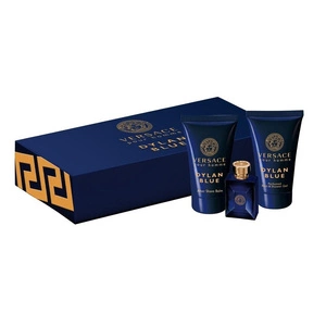 Pour Homme Dylan Blue miniatura wody toaletowej 5ml + balsam po goleniu 25ml + żel pod prysznic 25ml