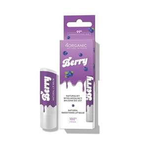 Natural Lip Balm naturalny wygładzający balsam do ust Berry 5g