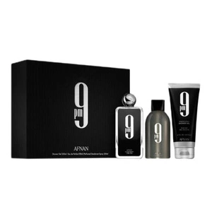 Zestaw 9 PM woda perfumowana spray 100ml + żel pod prysznic 150ml + dezodorant 250ml