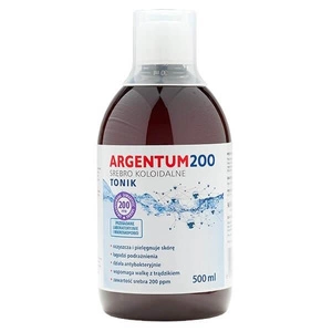 Argentum 200 tonik do twarzy 200PPM Srebro Koloidalne 500ml