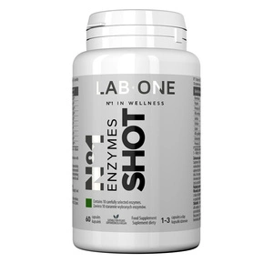 N°1 Enzymes Shot suplement diety 60 kapsułek