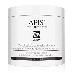 Detox detoksykująca maska algowa z węglem z bambusa i jonizowanym srebrem 200g