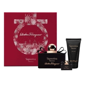 Signorina Misteriosa zestaw woda perfumowana spray 100ml + woda perfumowana 5ml + balsam do ciała 50ml