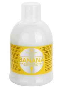 KJMN Banana Fortifying Shampoo wzmacniający szampon do włosów z kompleksem multiwitaminowym 1000ml