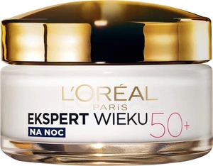 Ekspert Wieku 50+ przeciwzmarszczkowy krem ujędrniający na noc 50ml
