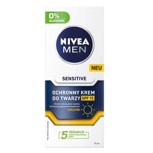 Men Sensitive ochronny krem do twarzy SPF15 75ml