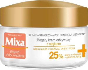 Bogaty krem odżywczy z olejkiem do skóry wrażliwej i suchej 50ml