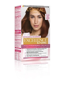Excellence Creme farba do włosów 4.54 Brąz Mahoniowo-Miedziany